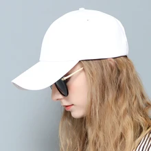 Новая бейсбольная кепка для женщин и взрослых, летняя кепка для отдыха, Женская белая черная кепка от солнца, Студенческая Кепка для путешествий, B-8034