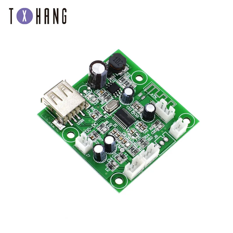 

MP3 Decoder Board Bluetooth 4.0 Audio Receiver Module Circuit Board Stereo Integrated Circuits