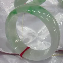 Натурального нефрита greenstick браслет Чистый подарок goldenbarr