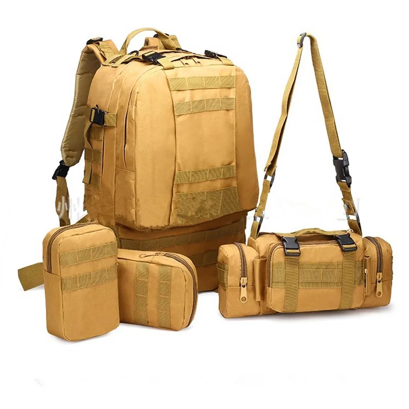 50L Outdoor Hiking Camping Climbing Big Combination Backpack Shoulder