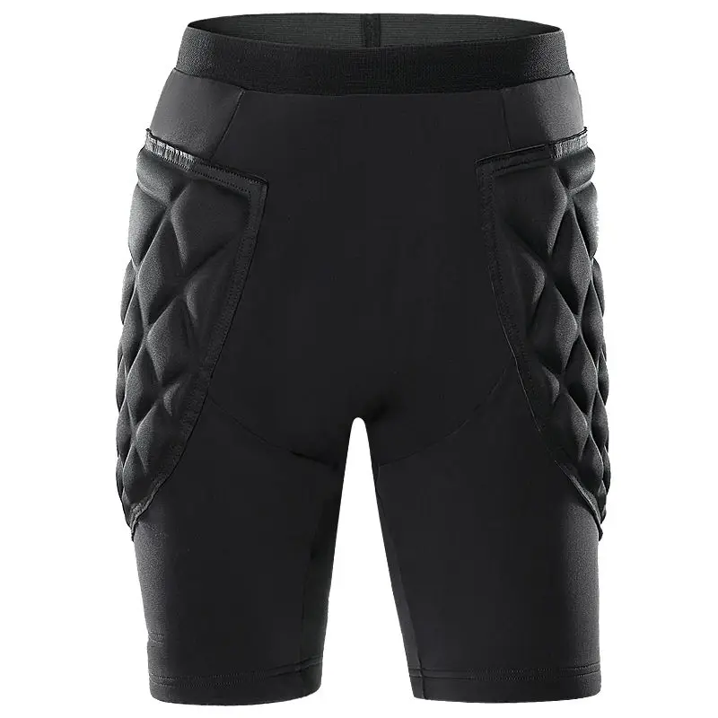New Men's Sport Short Pants Crashproof GK Goal Keeper Goalie Padded