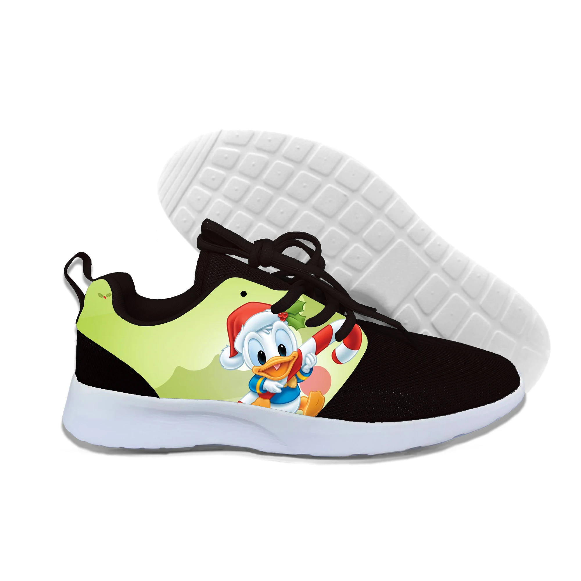 2019 New Fashion Zaraing Donald Duck Women/men Sneakers 2019 Summer Print Cartoon Casual Lightweight Shoes