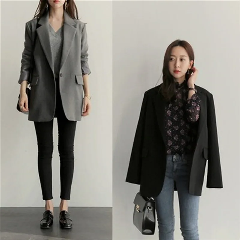 high quality Newest 2019 Designer Blazer Women's Coats Long Sleeve Single-breasted Blazers Suit Jacket Outerwear X437