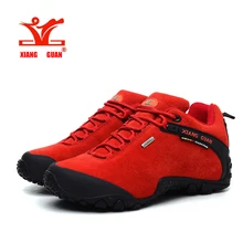 XIANGGUAN, треккинговые ботинки, уличные водонепроницаемые треккинговые ботинки для женщин, прогулочные спортивные женские зимние кроссовки, размер 36-39
