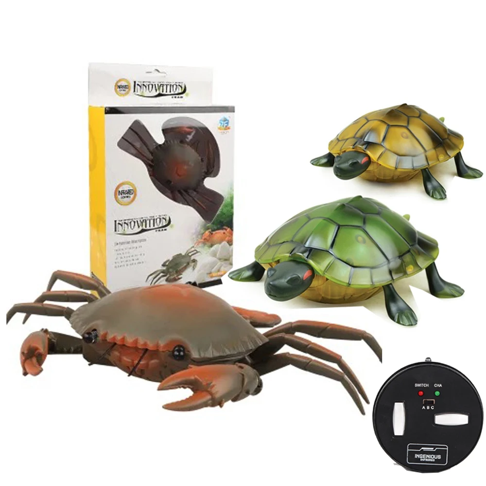

Electric Remote Control Turtle Simulation Infrared Remote Control Animal Electric Child Baby Toy Walking Luminous Sound Gift