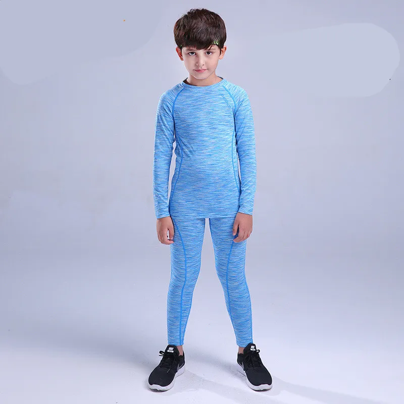 2017 New kids Thermal Underwear Sets 2017 Winter Hot Dry Technology