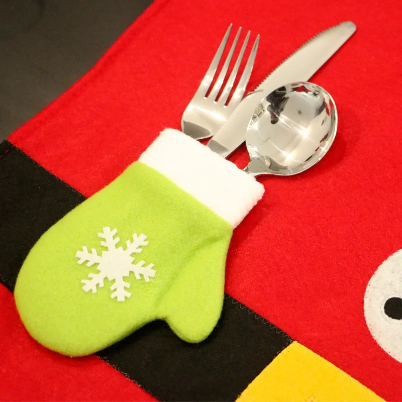 1PCS Christmas Stockings Placemats Knife And Fork Mat Christmas Decorations For Home Feliz Navidad Craft Supplies 1PCS Christmas Stockings Placemats Knife And Fork Mat Christmas Decorations For Home Feliz Navidad Craft Supplies