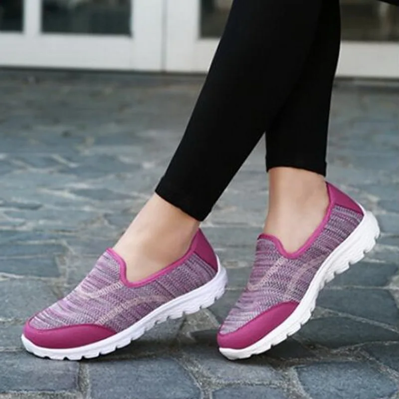 

Women Casual Shoes 2019 New Summer Female Sports Tennis Shoes For Women Breathable Women's Air Mesh Shoes