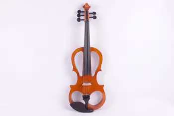 

orange 5 -String 4/4 New Electric Acoustic Violin #5-2518# i can make any color