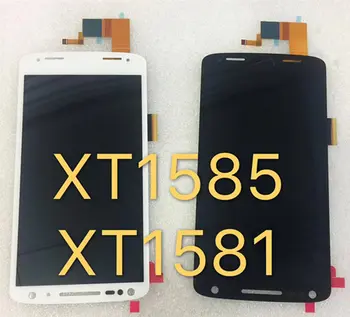 

BestNull XT1581 XT1585 LCD Display+Touch Screen Panel Digitizer Accessories For Motorola Moto Droid Turbo 2 Mobile phone+Track