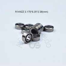 R144z 3,175*6,35*2,38(мм) 10 штук R144 подшипник Металлический Герметичный ABEC-5 хромированные стальные подшипники