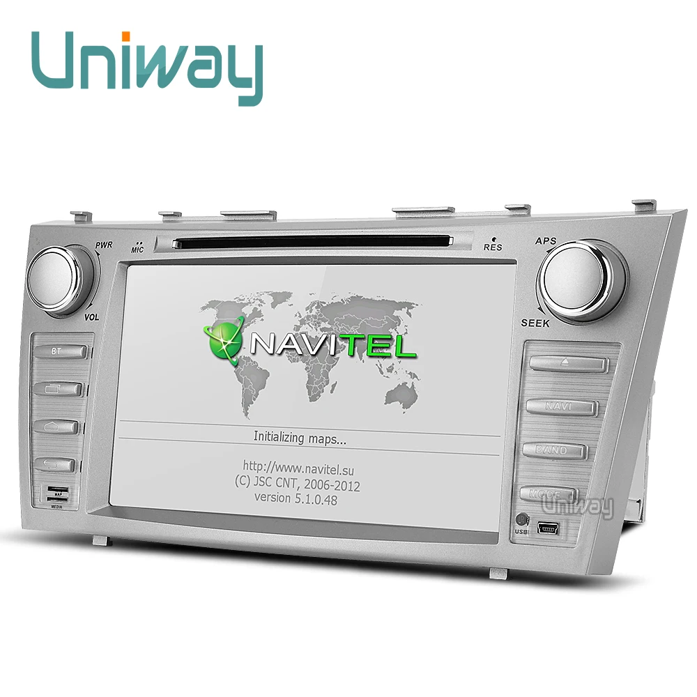 Excellent uniway ZKMR8071 2G+32G 2 din android 7.1 car dvd for toyota camry 2007 2008 2009 car radio gps navigation  with steering wheel 4