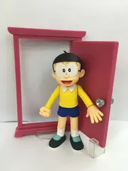 Doraemon Nobi Nobita случайная дверь аниме фигурку коллекция игрушечные лошадки для Рождественский подарок Бесплатная доставка