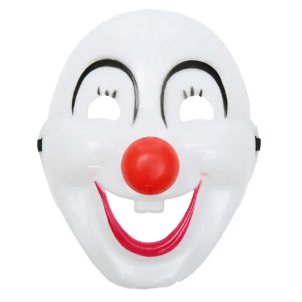 

Clown Mask Halloween Costume Ball Performance Supplies Props Men And Women Are Funny Clown Mask Cute Plastic Clown Mask