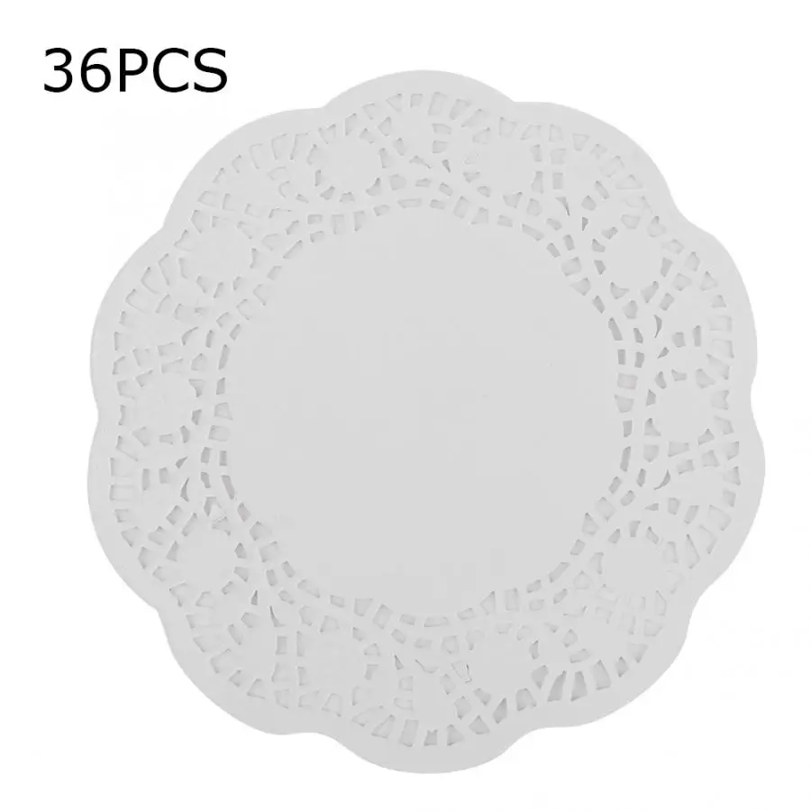 36pcs Lots Multipurpose Oil Proof Cake Papers Baking Paper Liners