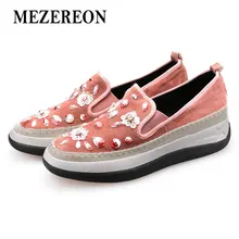 Волчник обыкновенный Для женщин на плоской подошве, обувь из настоящей замши женская обувь кожаная обувь Мокасины женские Демисезонный Повседневное обувь слипоны Женские туфли-лодочки черный, розовый