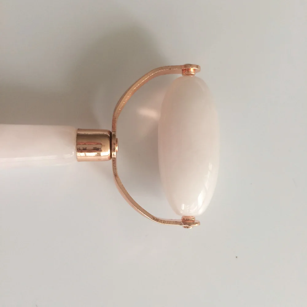 Natural Jade Roller Rose Quartz Roller  (8)