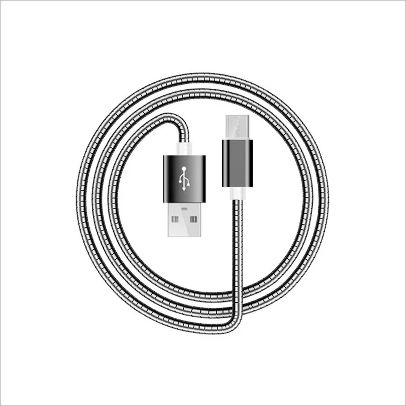 1m Fast Charging Nylon USB Sync Data Mobile Phone Adapter Charger Cable for huawei y9 p smart 2019 nova 4 3i 2i p20 lite | Мобильные