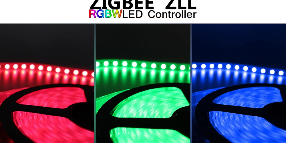 Светодиодный контроллер Zigbee RGB CCT WW/CW Zigbee, светодиодный контроллер 12 в 24 В, контроллер светодиодной ленты ZLL, контроллер приложения RGBW, умный дом, RGB