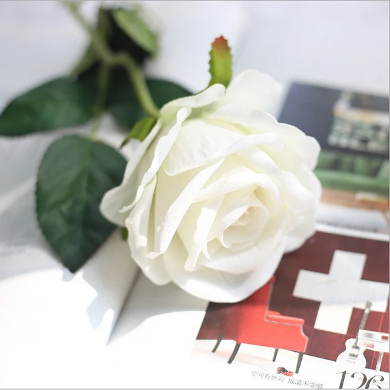 Cheapest Decorations Rose Artificial Flowers High Quality Bouquet Wedding/Party/Home Decor Pompom Fake Flower Fleur Artificielle Cheapest Decorations Rose Artificial Flowers High Quality Bouquet Wedding/Party/Home Decor Pompom Fake Flower Fleur Artificielle