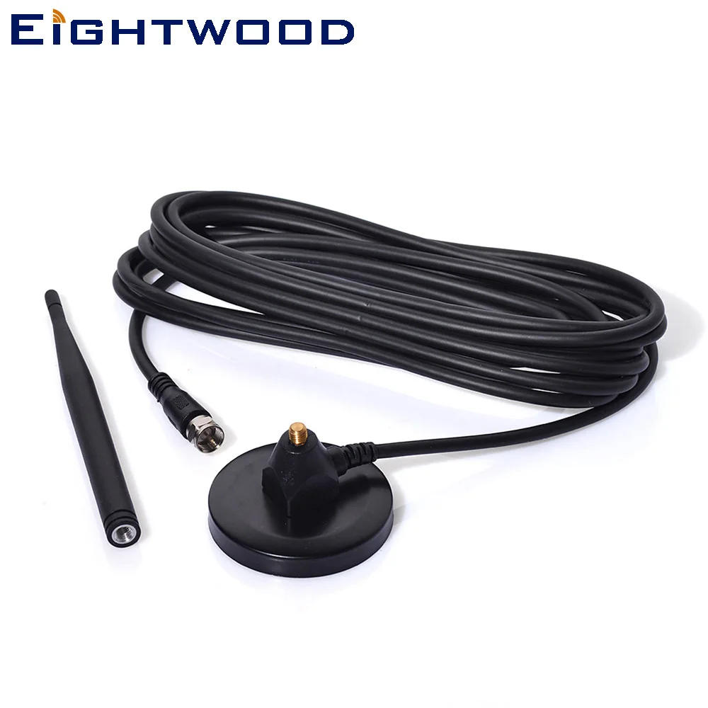 Eightwood TV antenna indoor suction disk omnidirectional receiving DTMB