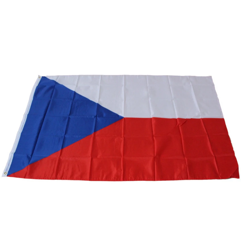 

90 x150cm Czech Republic Flag Outdoor Indoor Huge New 3X5 Happy Gifts High Quality Polyester Fabrics
