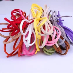 10 unids/lote Artificial de imitación de gamuza plana cuerda DIY hecho a mano niño pelo banda pulsera de cordón de cuentas trenzado hilo que hace C48 10 unids/lote Artificial de imitación de gamuza plana cuerda DIY hecho a mano niño pelo banda pulsera de cordón de cuentas trenzado hilo que hace C48
