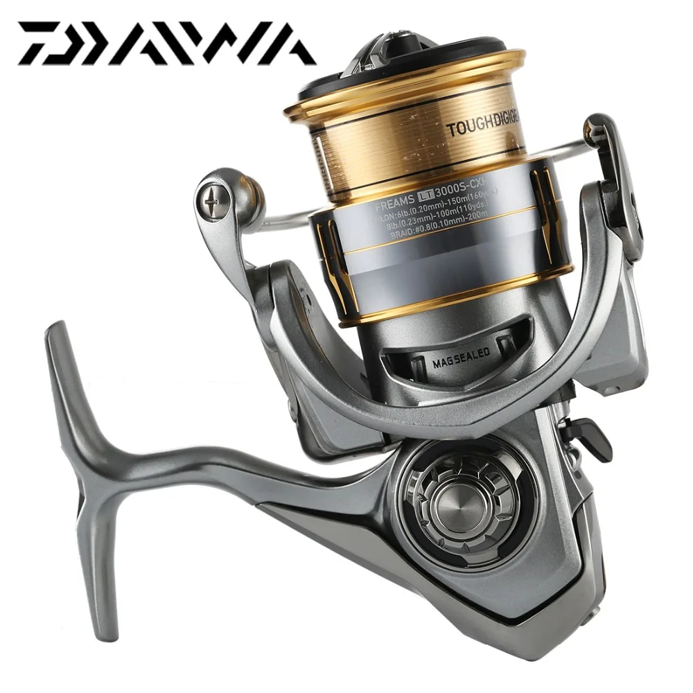 18 DAIWA FREAMS LT 2500S-XH 3000 3000S-CXH спиннинговая Рыболовная катушка мелкая алюминиевая катушка 6BB 12 кг Drag Морская Рыбалка снасти