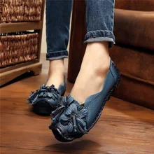 Женская обувь на мягкой плоской подошве ручной работы из натуральной кожи с цветами; повседневные сандалии; туфли на плоской подошве в стиле ретро; Летние балетки на плоской подошве; Размеры 35-42