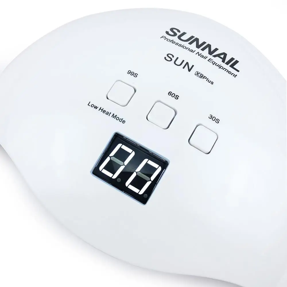 УФ лампа SUN X5Plus 54 Вт/48 Вт светодиодная быстросохнущая машина для сушки ногтей