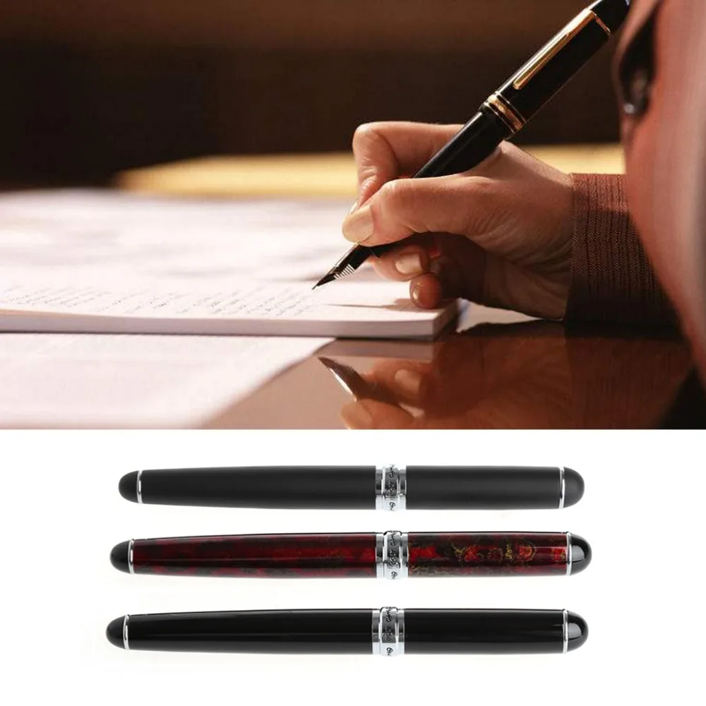 

JINHAO X750 Art Fountain Pen Pull-type Cap Curving-nib Writing Painting Gift