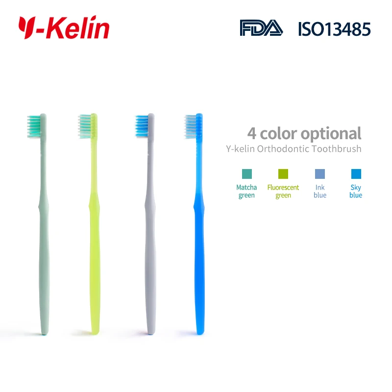 Y-kelin U-shaped orthodontic toothbrush oral hygiene teetn with brace toothbrush adult and children orthodontic toothbrush Y-kelin U-shaped orthodontic toothbrush oral hygiene teetn with brace toothbrush adult and children orthodontic toothbrush