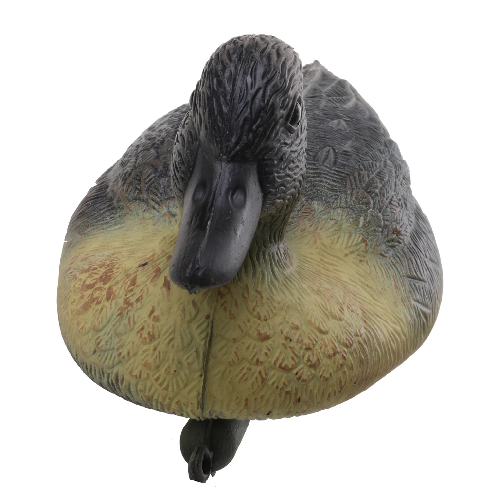 Perfeclan Lightweight Floating 14' Hunting Male Mallard Drake 3D Duck Decoy - 4 Pcs Duck Decoy Duck Hunting Decoy