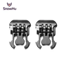 SnowHu 2 Pcs Camera Quick Pull Activity Base Mount For Gopro Hero 7/6/5/4/3/2 for SJCAM SJ4000 for SJCAM Xiaomi for yi 4K+ GP06 SnowHu 2 Pcs Camera Quick Pull Activity Base Mount For Gopro Hero 7/6/5/4/3/2 for SJCAM SJ4000 for SJCAM Xiaomi for yi 4K+ GP06