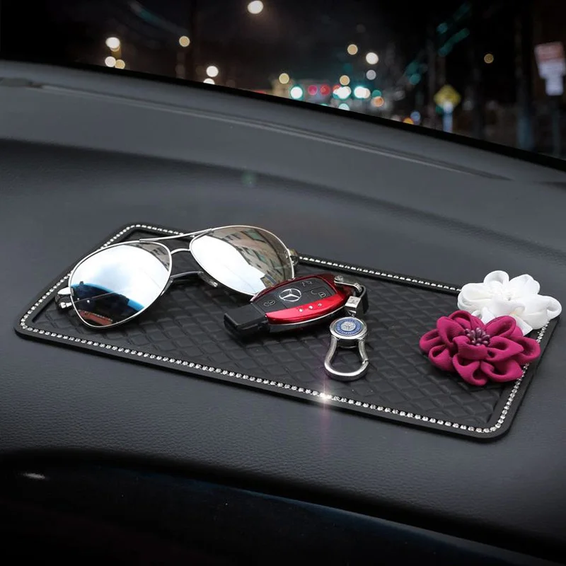 30-15cm-Anti-Slip-Mat-Crystal-Rose-Flower-Silicone-Non-Slip-Mat-Pad-Rhinestone-Car-Sticky-for-Mobile-Phone-Interior-1