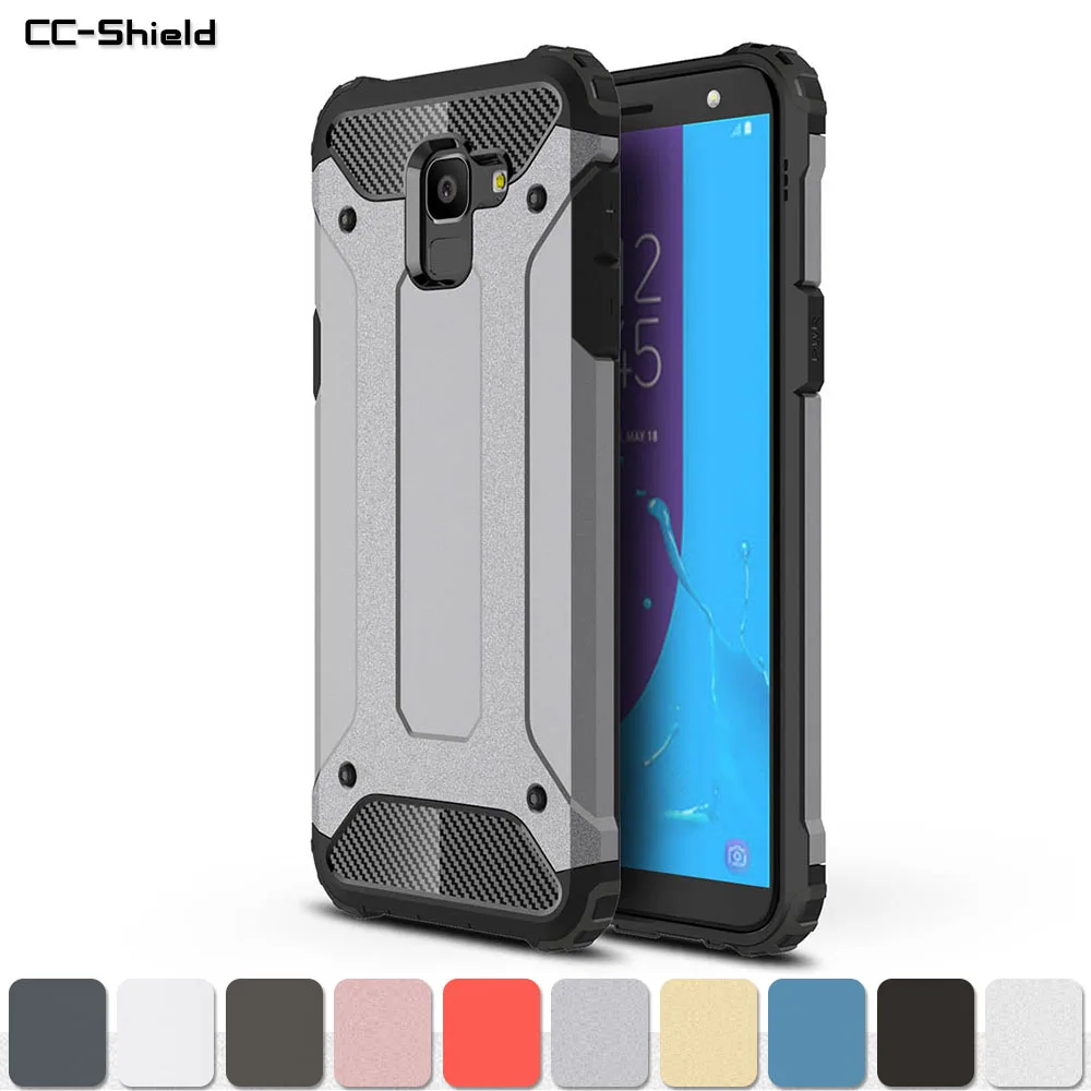 

Armor Case for Samsung Galaxy J6 2018 J600 J600F/DS SM-J600F/DS Phone Case for Samsung J 6 SM-J600FN/DS J600FN/DS Frame Cover