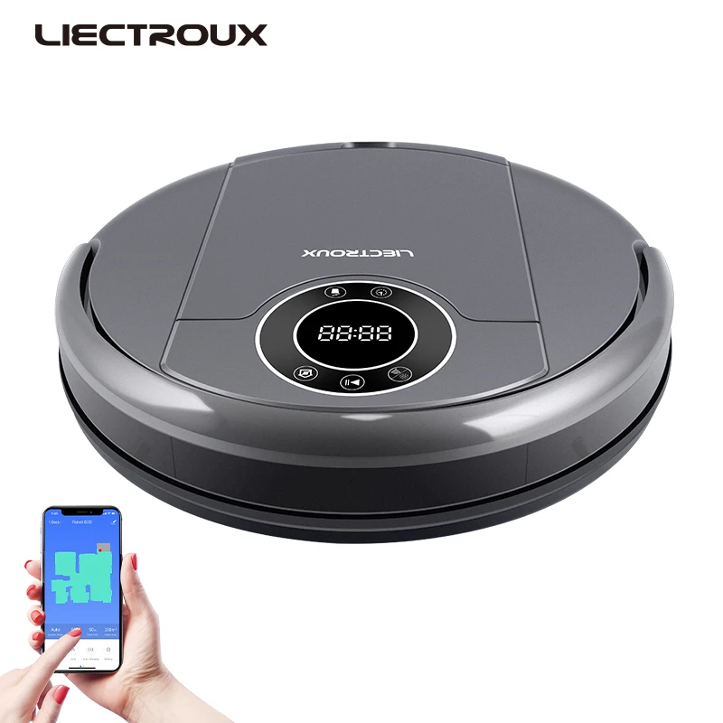 Робот пылесос LIECTROUX ZK808 Wi Fi 3000 па Влажная и сухая уборка|Пылесосы| |