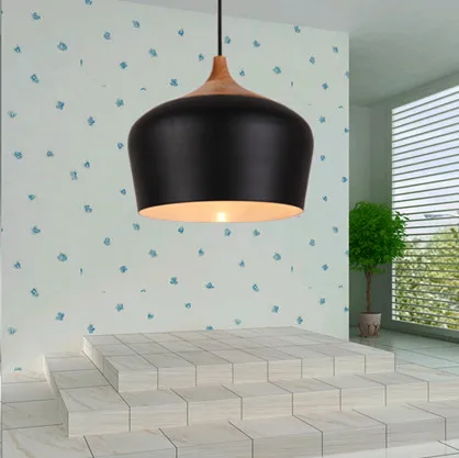 

Modern brief black Pendant lights indoor/outdoor painted aluminum art lamp E27 led lamp for aisle&corridor&porch&stairs BT298