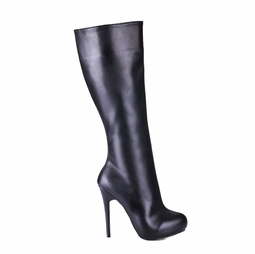

Boots Real Rubber Pu Bota Feminina Botas Mujer 2019 New Winter Ladies Knee High Heels Thigh Russian Long Boots For Woman Sexy