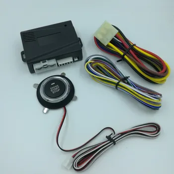 

Universal Car Alarm System Keyless Entry Remote Start Security Built Lock Auto Lock Car Door Push Engine Button PKE Start Stop