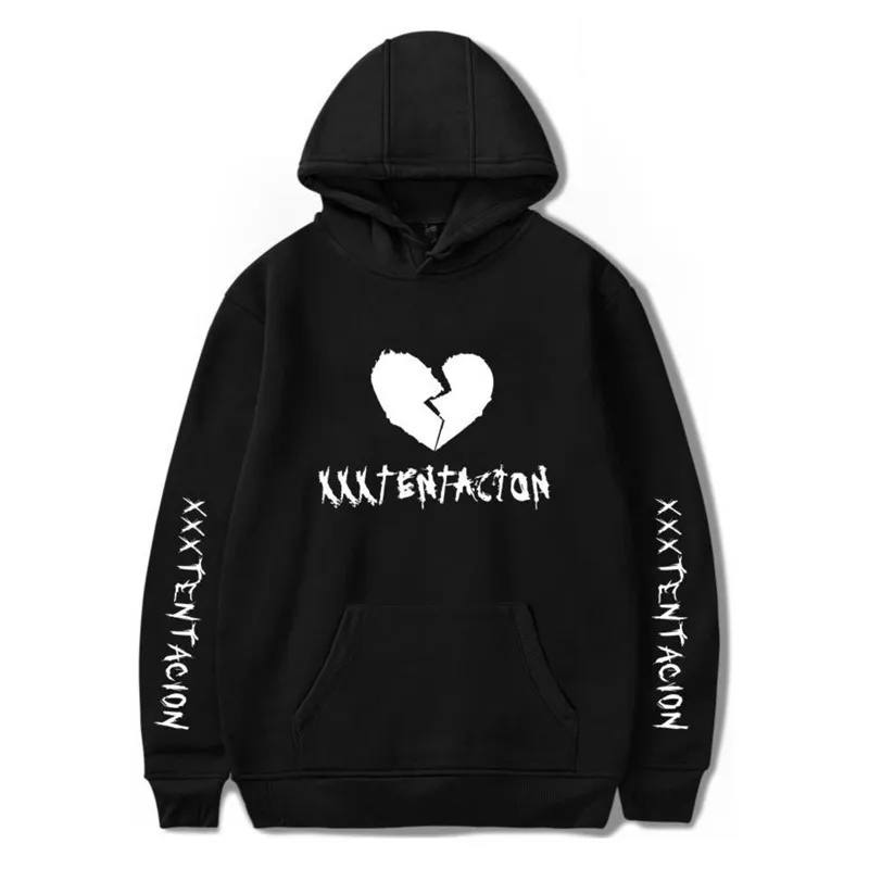 

Youths Fashion Streetwear Men Hip Hop XXXtentacion Hoodies Revenge Women sweatshirt Rapper Causal Tracksuits Tops