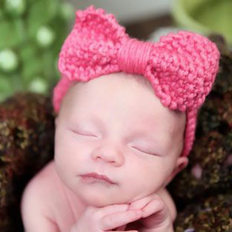 Nouveau Crochet Bandeau Pour Fille Cheveux Accessoires Oreille Chauffe Serre Tete En Tricot Enfants Fille Turban Bandeau 8 Pcs Lot Aliexpress