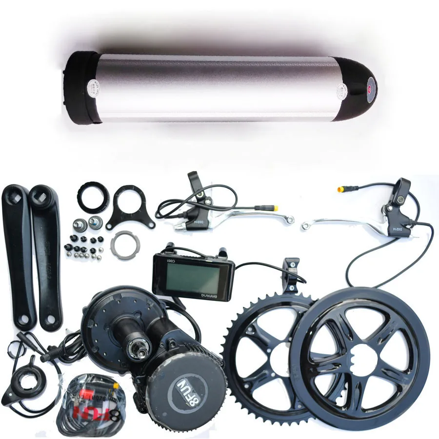 Bafang BBS02 48В 750 Вт Ebike Электрический мотор для велосипеда 8fun комплект