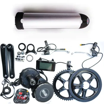 

Bafang BBS02 48V 750W Ebike Electric bicycle Motor 8fun mid drive electric bike conversion kit + 48V 13Ah lithium ebike battery