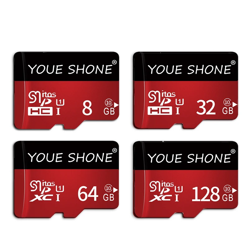 Купить Высокая скорость micro sd карта 128 Гб карта памяти 8 ГБ 16 ГБ 32 ГБ 64 Гб C10 microsd 128 ГБ картао де memoria cle usb карта с подарочным адаптером