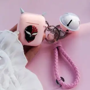 Мультяшный силиконовый чехол hello kitty для Apple Airpods, bluetooth-наушники, аксессуары Airpod, защитный чехол - Цвет: 4