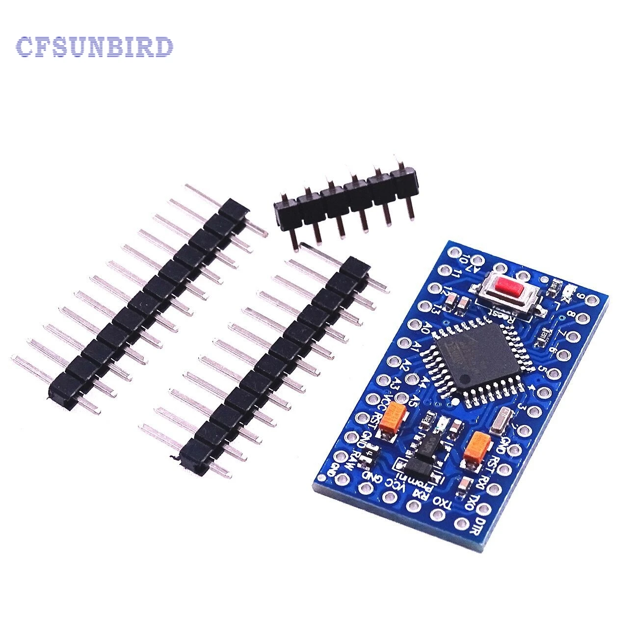 

CFsunbird 100pcs/lot ATMEGA328P Pro Mini 328 Mini ATMEGA328 5V 16MHz for Arduino 5V 16M