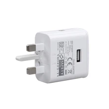 DC 9 В 1.67a или 5 В 2A Выход один USB Порты и разъёмы Великобритания Plug быстро Зарядное устройство Адаптеры питания используется для Samsung s6 Note 4 мобильного телефона Планшеты PC