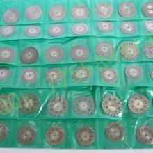 10 шт. стоматологические материалы ультра-тонкий пескорезной диск Золото-сталь песок