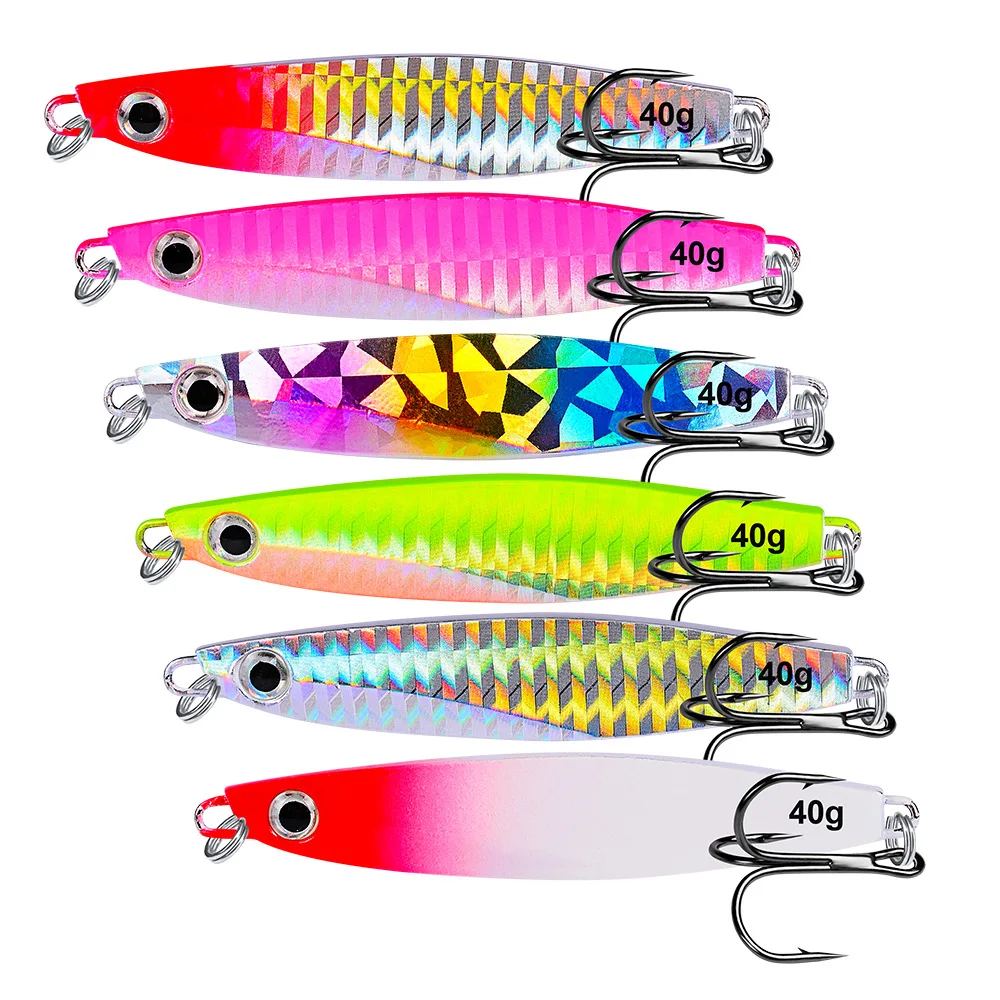 

Biomimetic bait of 6-color metal luxury bait for lead carp